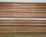 Cedar Hit and Miss Fence Panel