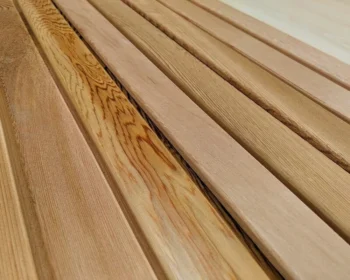 cedar interlocking slats