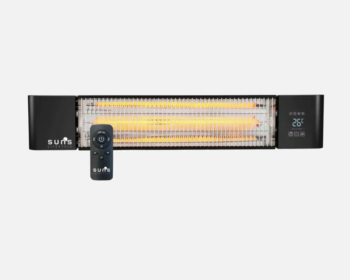 Infrared outdoor heater and remote control