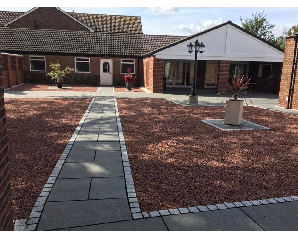 Flamed Dark Grey Granite Paving – 5 Flamed Dark Grey - view 5