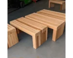 Slatted Cedar Bench – 1