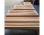 Slatted Cedar Bench – 1