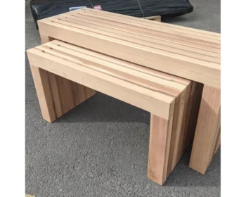 Cedar Bench Set - Image 2