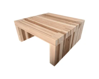 Slatted Cedar Coffee Table