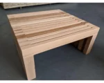 Slatted Cedar Coffee Table – 1