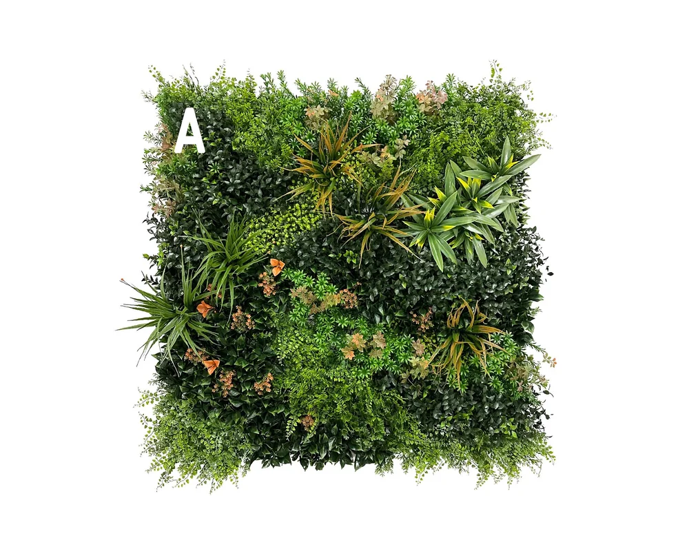 Artificial Plant Wall – Sumatra – 5 Artificial Plant Wall - Sumatra