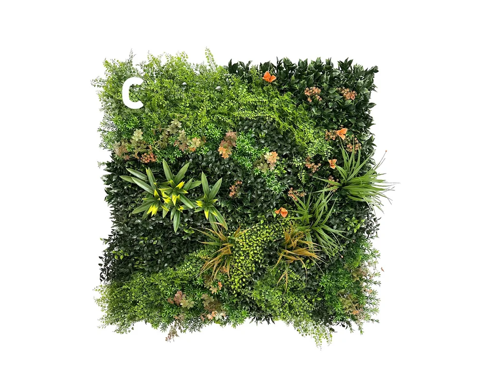 Artificial Plant Wall – Sumatra – 7 Artificial Plant Wall - Sumatra
