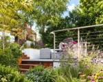 Stainless Steel Balustrade – garden decking installation